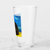 Van Gogh Stijl Sterrennacht Glas (Links)