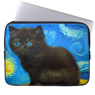 Van Gogh Stijl Sterrennacht Laptop Sleeve