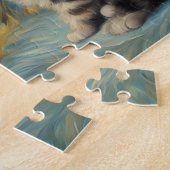 Van Gogh Stijl Sterrennacht Legpuzzel (Zijkant)