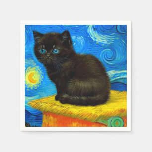 Van Gogh Stijl Sterrennacht Servet