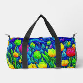 Van Gogh-stijl tulpen Plunjezak (Voorkant)