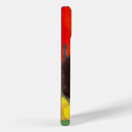 Van Gogh Stijl Zwarte Kat Case-Mate iPhone Case (Achterkant / Rechts)