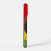 Van Gogh Stijl Zwarte Kat iPhone 15 Case (Rechterkant)