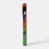 Van Gogh Stijl Zwarte Kat iPhone 15 Case (Linkerkant)