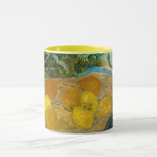 Van Gogh - Still Life Oranges and Lemons  Mok (Midden)
