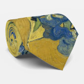 Van Gogh still Life Vase, Irises (F678) Fine Art Stropdas (Opgerold)