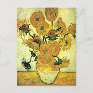 Van Gogh - Still Life Vase met 14 zonnebloemen Briefkaart
