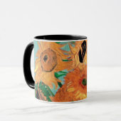 Van Gogh - stille levensfase met twaalf zonnebloem Mok (Voorkant links)
