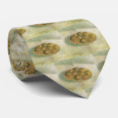 Van Gogh Stilleven Mand van Apples Schilderen Stropdas (Opgerold)