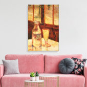 Van Gogh - Stilleven met Absinthe Canvas Afdruk (Insitu (Woonkamer))