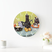 Van Gogh: Stilleven met blauwe email koffiepot Grote Klok (Huis)