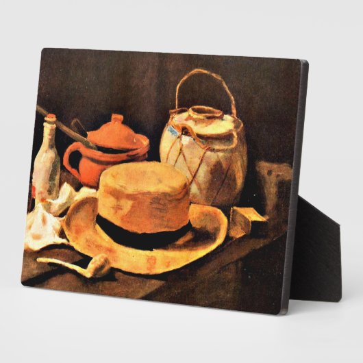 Van Gogh - Stilleven met geel Pet Fotoplaat (Zijkant)