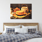 Van Gogh - Stilleven met gele hoed Canvas Afdruk (Insitu (Slaapkamer))