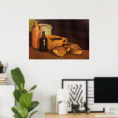 Van Gogh - Stilleven met klompen en potten Poster (Thuiskantoor)