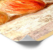 Van Gogh - Stilleven met koffie en bloemen Poster (Hoek)