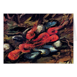 Van Gogh - Stilleven met mosselen en garnalen