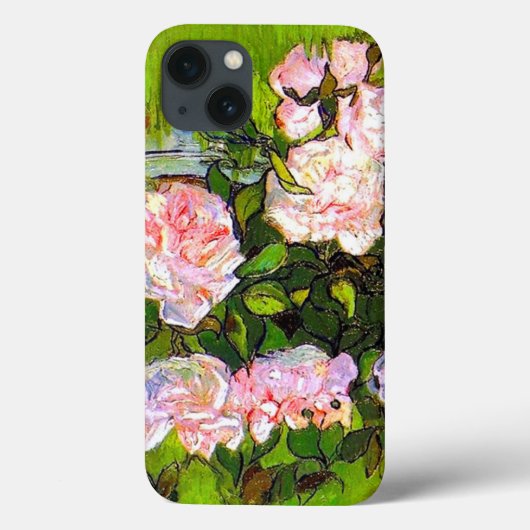 Van Gogh Stilleven met roze rozen Case-Mate iPhone Case (Achterkant)