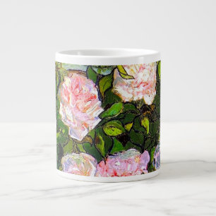 Van Gogh Stilleven met roze rozen Grote Koffiekop