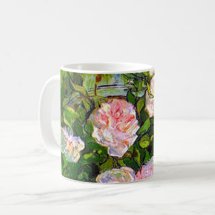 Van Gogh Stilleven met roze rozen Koffiemok