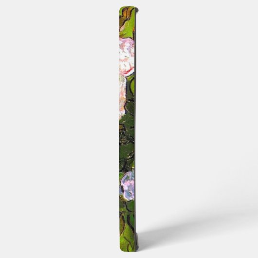 Van Gogh Stilleven met roze rozen Samsung Galaxy Hoesje (Linkerkant)
