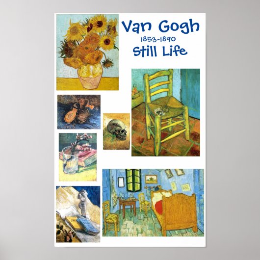 Van Gogh, Stilleven, Poster (Voorkant)