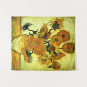 Van Gogh - Stilleven vaas met 14 zonnebloemen Wandkleed (Voorkant (horizontaal))