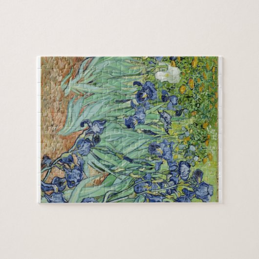 Van Gogh Stilleven: Vaas met Irissen Legpuzzel (Horizontaal)