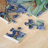 Van Gogh Stilleven: Vaas met Irissen Legpuzzel (Zijkant)