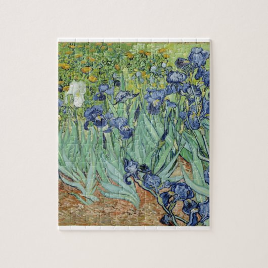 Van Gogh Stilleven: Vaas met Irissen Legpuzzel (Verticaal)