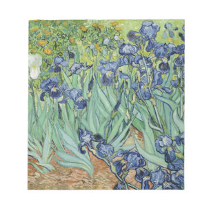 Van Gogh Stilleven: Vaas met Irissen Notitieblok