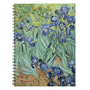 Van Gogh Stilleven: Vaas met Irissen Notitieboek