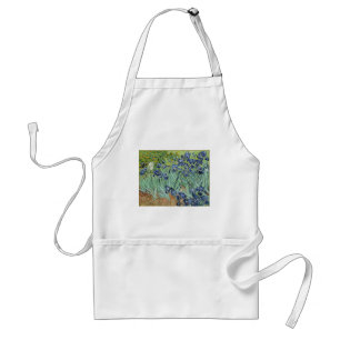 Van Gogh Stilleven: Vaas met Irissen Standaard Schort