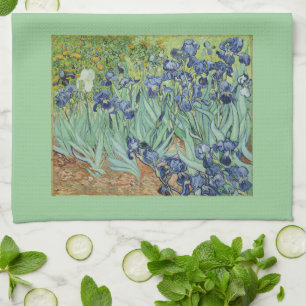 Van Gogh Stilleven: Vaas met Irissen Theedoek