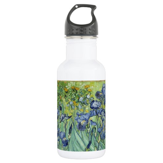 Van Gogh Stilleven: Vaas met Irissen Waterfles (Voorkant)