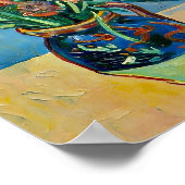 Van Gogh Stilleven vaas met oleanders Poster (Hoek)