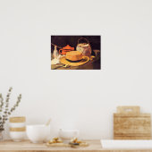 Van Gogh - stilstaand leven met Pet van pijpen en  Poster (Keuken)