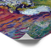 Van Gogh - stilstaand leven met Rozen en zonnebloe Poster (Hoek)