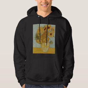 Van Gogh - Stilstaand leven: Vaas met 12 zonnebloe Hoodie