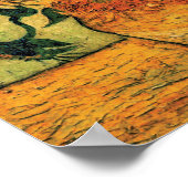 Van Gogh - stilstaande levensfase met vijftien zon Poster (Hoek)