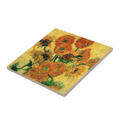 Van Gogh - stilstaande levensfase met vijftien zon Tegeltje (Zijkant)