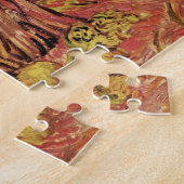 Van Gogh Stone Bench in Garden, St Paul Hospital Legpuzzel (Zijkant)