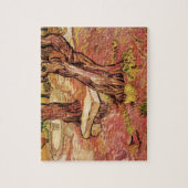 Van Gogh Stone Bench in Garden, St Paul Hospital Legpuzzel (Verticaal)