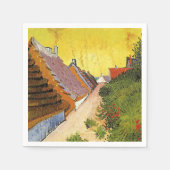 Van Gogh - Straat in Saintes-Maries, Servet (Voorkant)