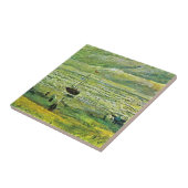 Van Gogh - Stranden van Scheveningen, Tegeltje (Zijkant)