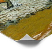 Van Gogh - Street in Auvers-Sur-Oise Poster (Hoek)