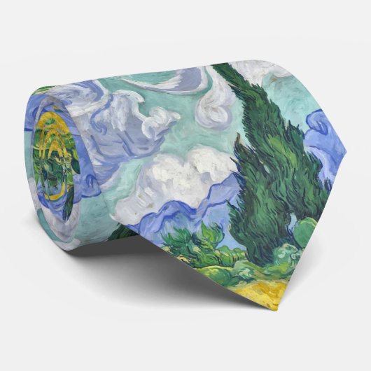 Van gogh stropdas (Opgerold)