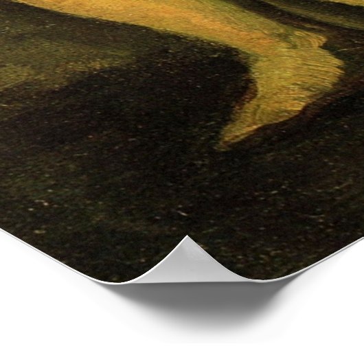 Van Gogh; Studie van een klein meisje, Zaaigoed, p Poster (Hoek)