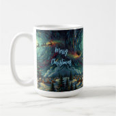 Van Gogh Style Christmas Coffee Mug Santa Sleigh Koffiemok (Links)