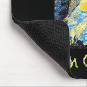 Van Gogh Style Van Gnome Art Schilder Design Starr Muismat (Hoek)