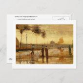 Van Gogh Sunday in Eindhoven Fine Art Briefkaart (Voorkant / Achterkant)